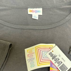 LuLaRoe NWT Gray Irma Tunic XL